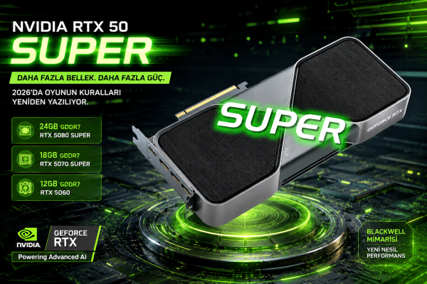 NVIDIA RTX 50 SUPER Serisi NVIDIA RTX 50 SUPER Serisi