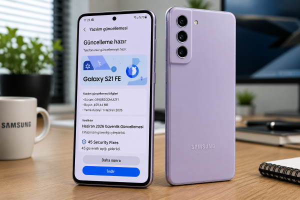 Samsung Galaxy S21 FE Haziran 2026 Güvenlik Güncellemesi Yayınlandı: 45 Güvenlik Açığı Kapatıldı Samsung Galaxy S21 FE Haziran 2026 Güvenlik Güncellemesi Yayınlandı: 45 Güvenlik Açığı Kapatıldı