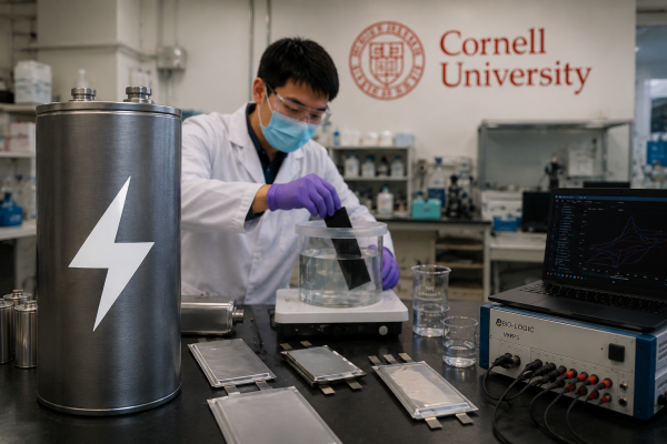Cornell Üniversitesi Geliştirdi: Bitmiş Pilleri Yüzde 95 Kapasiteye Döndüren Yeni Yöntem Cornell Üniversitesi Geliştirdi: Bitmiş Pilleri Yüzde 95 Kapasiteye Döndüren Yeni Yöntem