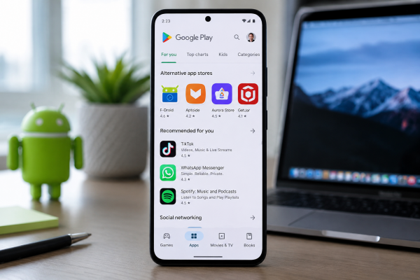 Google Play Store Rakip Uygulama Mağazalarına Kapılarını Açıyor: Android İçin Yeni Dönem 22 Temmuz'da Başlıyor Google Play Store Rakip Uygulama Mağazalarına Kapılarını Açıyor: Android İçin Yeni Dönem 22 Temmuz'da Başlıyor