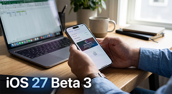 iOS 27 Beta 3 Yenilikleri Açıklandı: Siri, Kamera ve Apple Intelligence Daha Akıllı Hale Geliyor iOS 27 Beta 3 Yenilikleri Açıklandı: Siri, Kamera ve Apple Intelligence Daha Akıllı Hale Geliyor